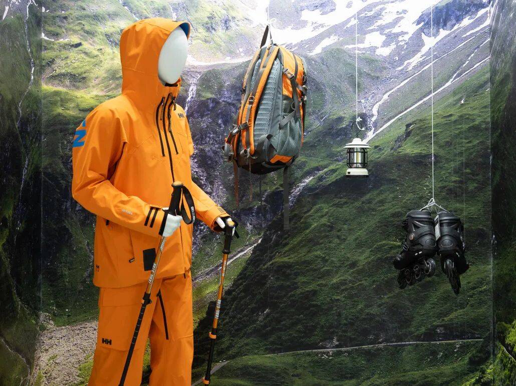 运动”展区：产品力×趋势力×体验力激活新增长引擎AG真人平台CHIC2026（春季）｜ “户外(图6)