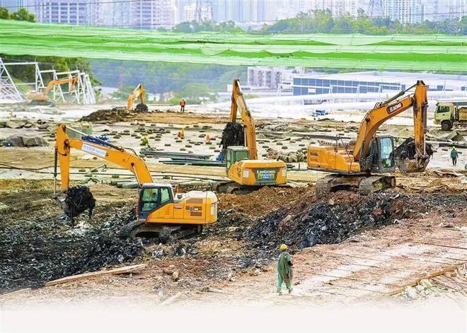 连根拔起！你以为的“负资产”被盘活了！AG真人国际厅深圳110米高“垃圾山”(图10)